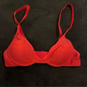 Lace All You Bra in Cayenne - 34AA